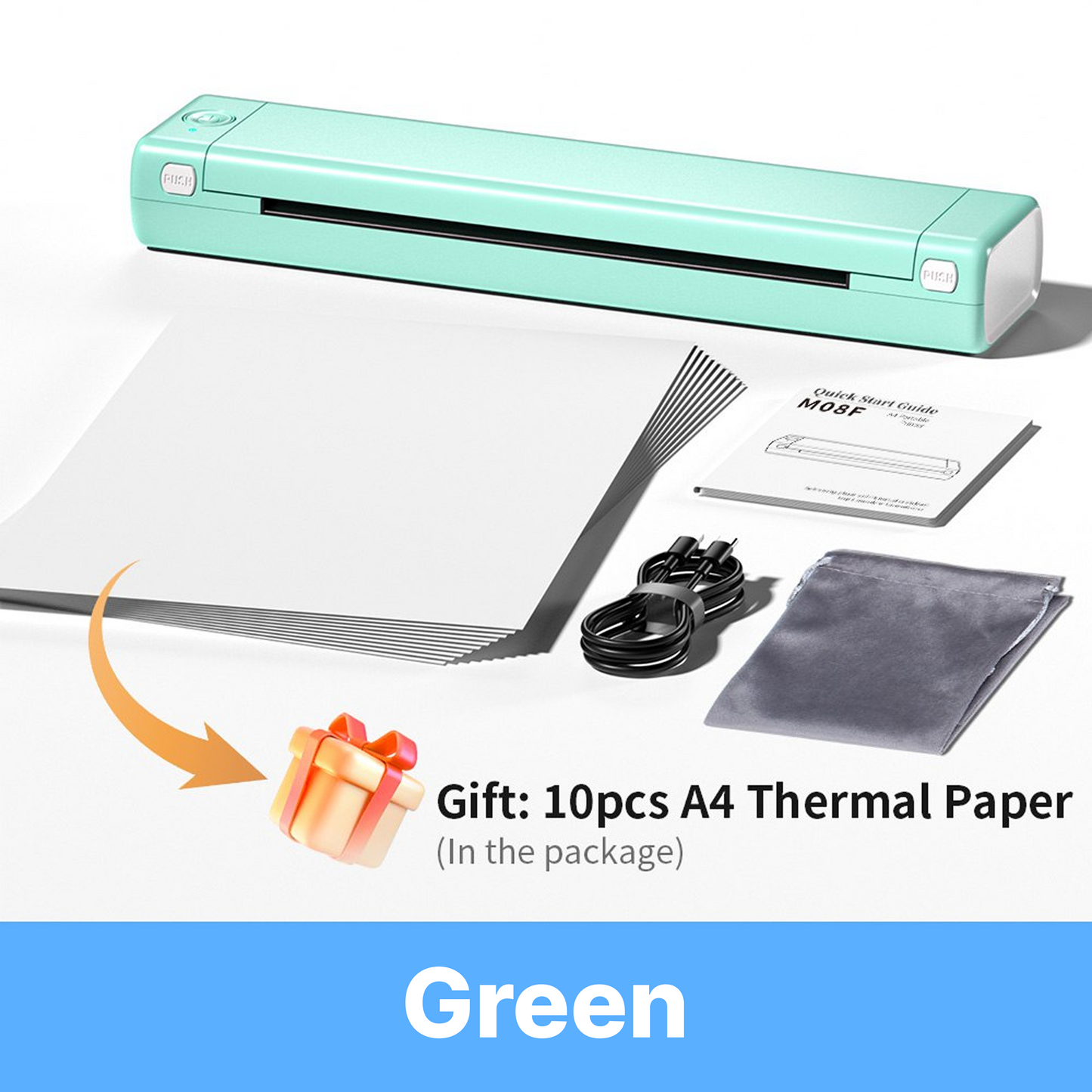 MobiPrint Pro™ - Wireless Portable Printer