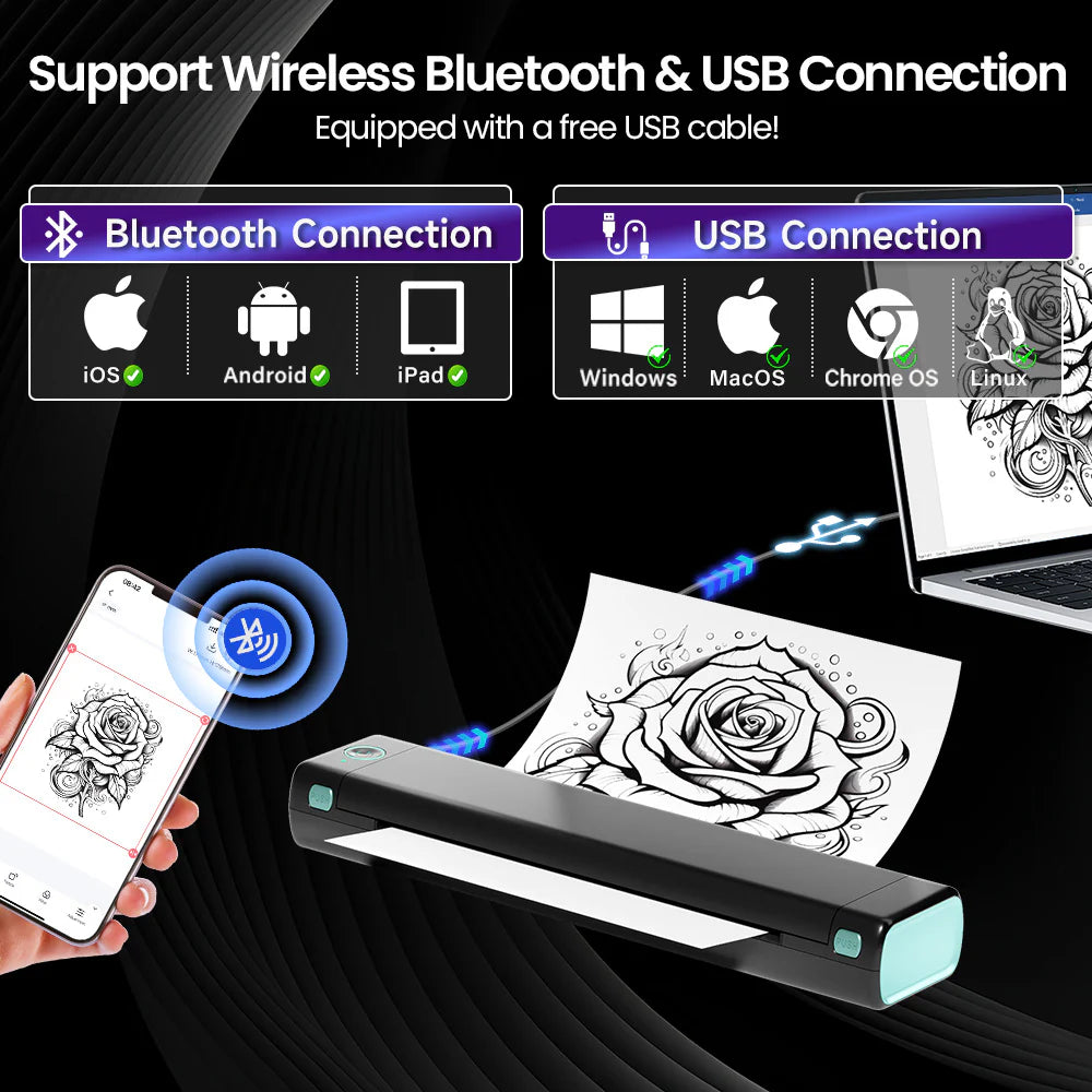 MobiPrint Pro™ - Wireless Portable Printer