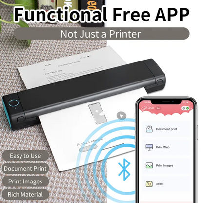 MobiPrint Pro™ - Wireless Portable Printer