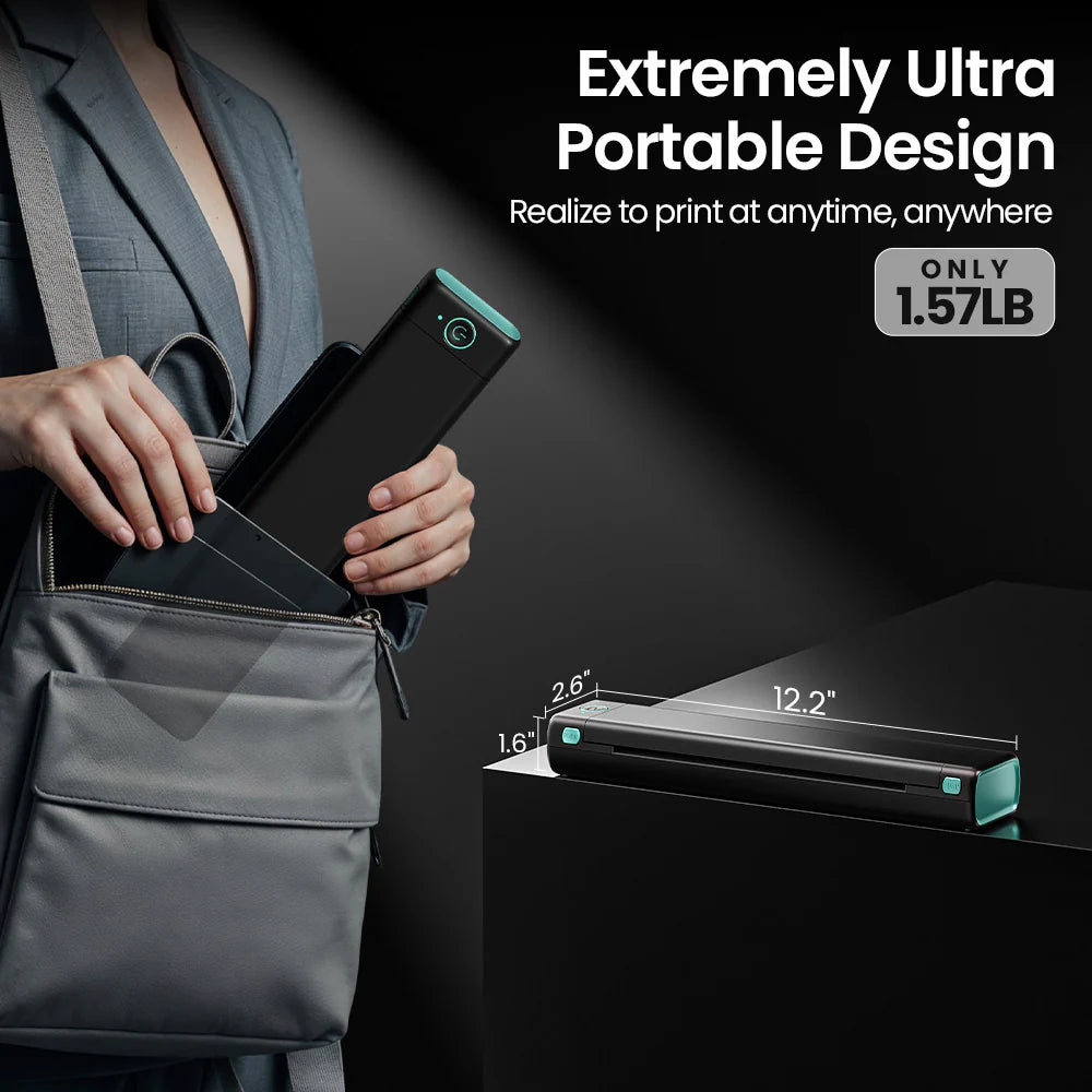 MobiPrint Pro™ - Wireless Portable Printer
